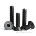 12.9 Grad Black Oxide Hexagon Socket Countersunk Huvudskruvar